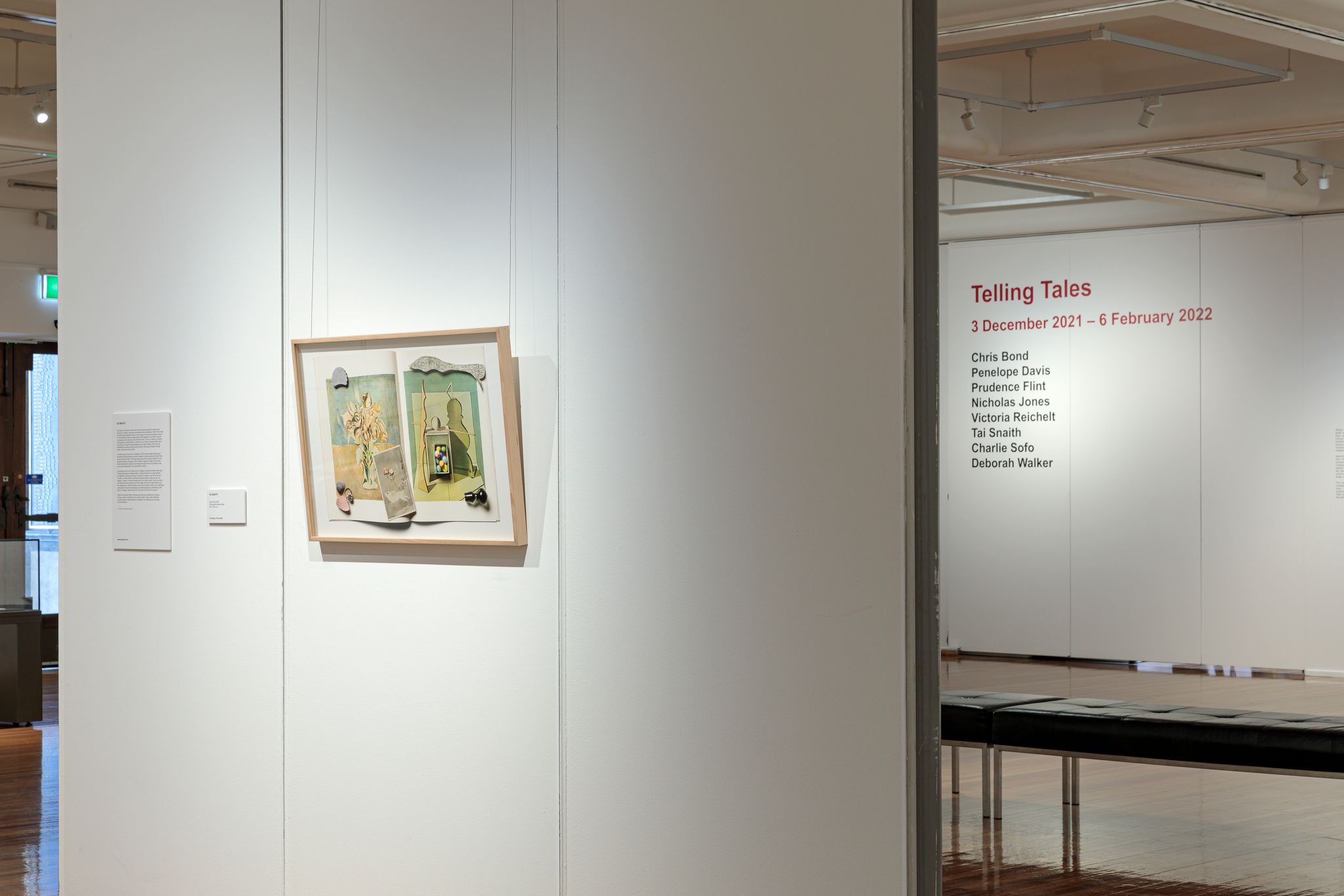 Installation view. Telling Tales exhibition detail: Tai Snaith