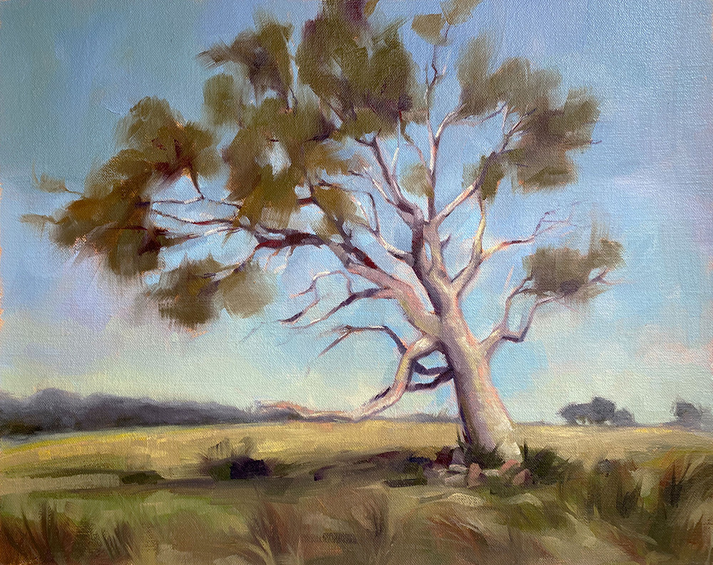 Painting of a Dying Tree