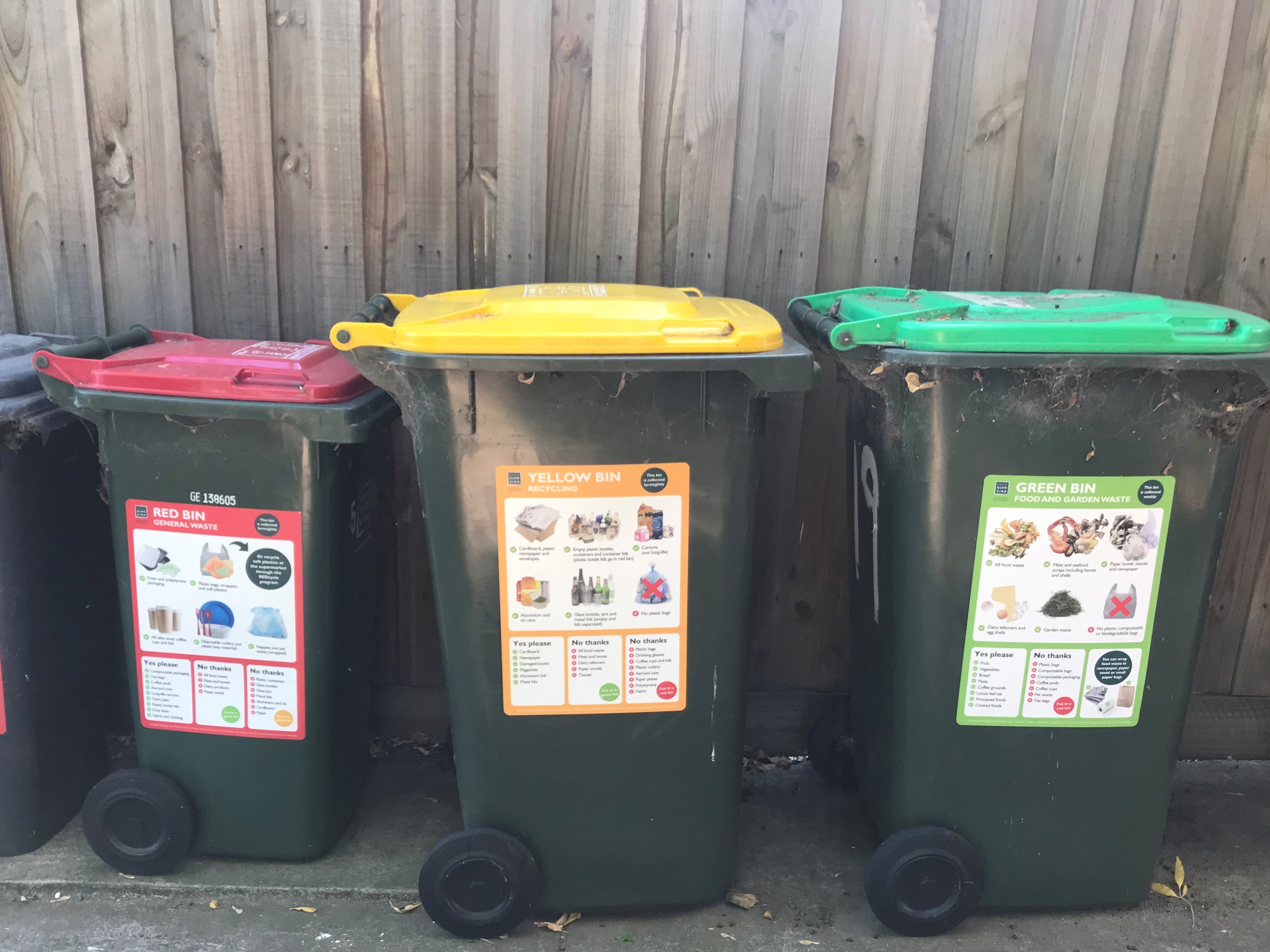 Contact us for a wheelie bin sticker pack for your school.