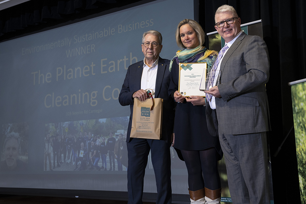 Environmental Sustainability Award: Planet Earth Cleaning Company