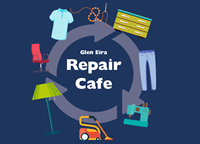 various appliances in a recycle circle