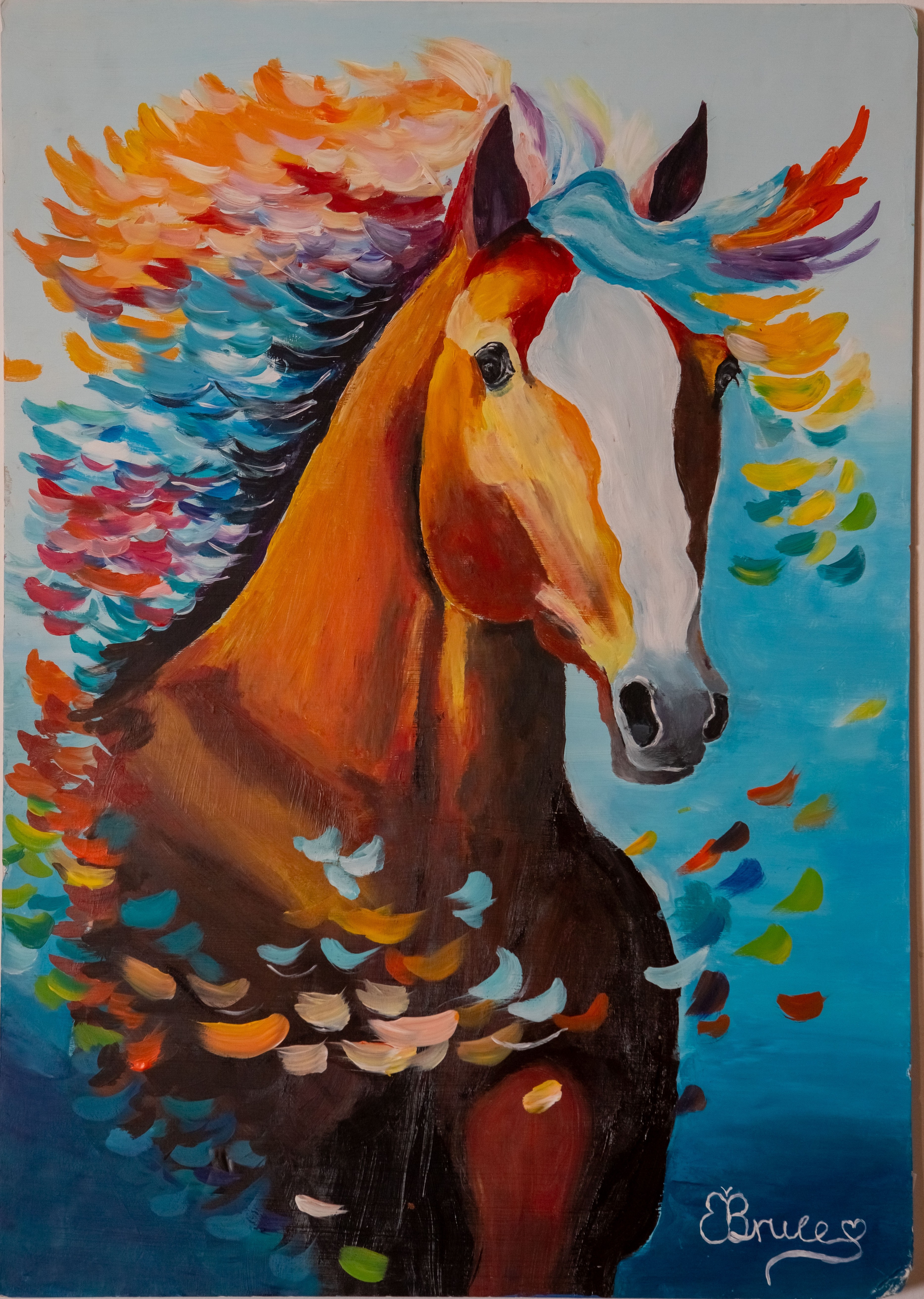 Ester Bruce | Wind 2025 | Acrylic on canvas