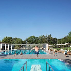 Carnegie Memorial Swimming Pool - Artist render dive pool