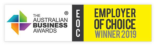 Australian Business Awards Employer of Choice Winner 2019