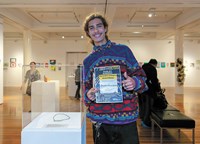 : 2018 Youth Art Exhibition Secondary Category winner Bronzen Taylor-Bogaars.