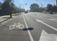 Cycling lane