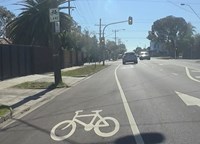 Cycling lane