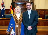 Councillor Margaret Esakoff (Mayor) and Councillor Dan Sztrajt (Deputy Mayor)