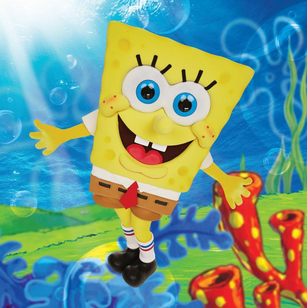 Picture of person wearing Sponge Bob outfit