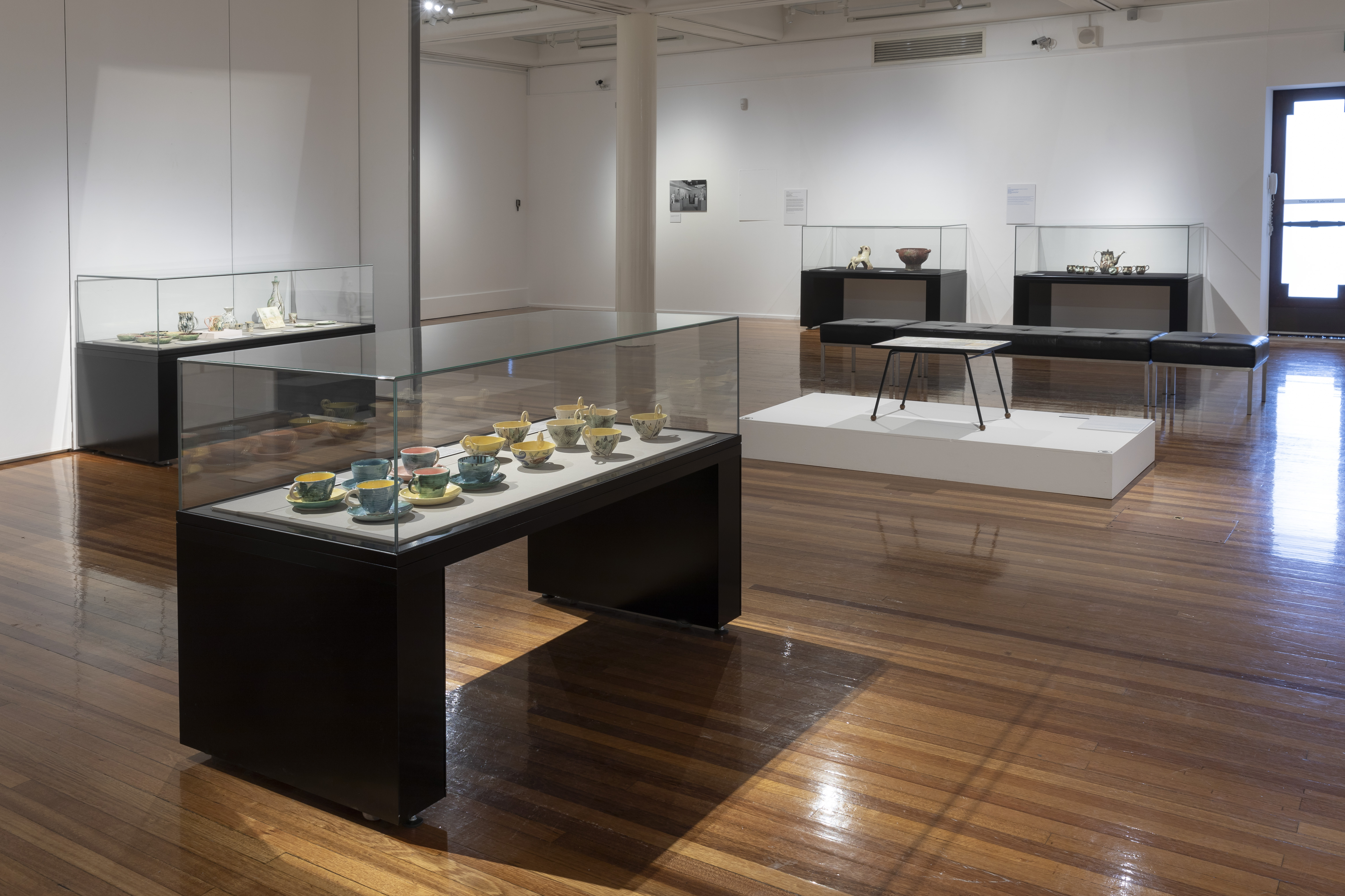 Stories in clay: Arthur Merric Boyd Pottery exhibition installation view | Neil Douglas pottery | Glen Eira City Council Gallery | 2 November to 15 December 2019 | Photo: Mark Ashkanasy