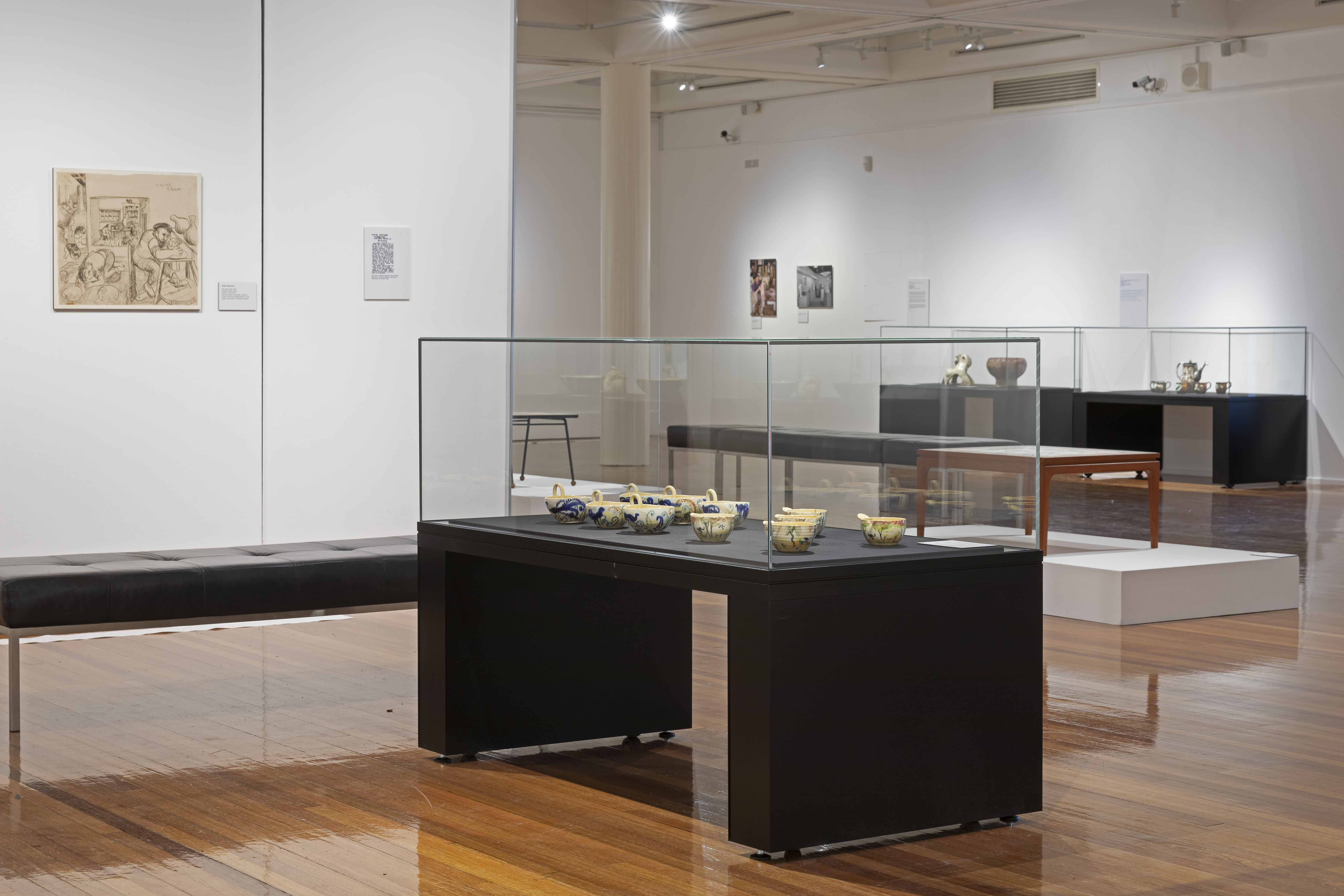 Stories in clay: Arthur Merric Boyd Pottery exhibition installation view | Glen Eira City Council Gallery | 2 November to 15 December 2019 | Photo: Mark Ashkanasy