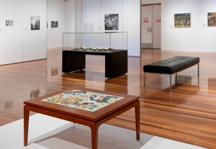 Stories in clay: Arthur Merric Boyd Pottery exhibition installation view | Neil Douglas pottery | Glen Eira City Council Gallery | 2 November to 15 December 2019 | Photo: Mark Ashkanasy