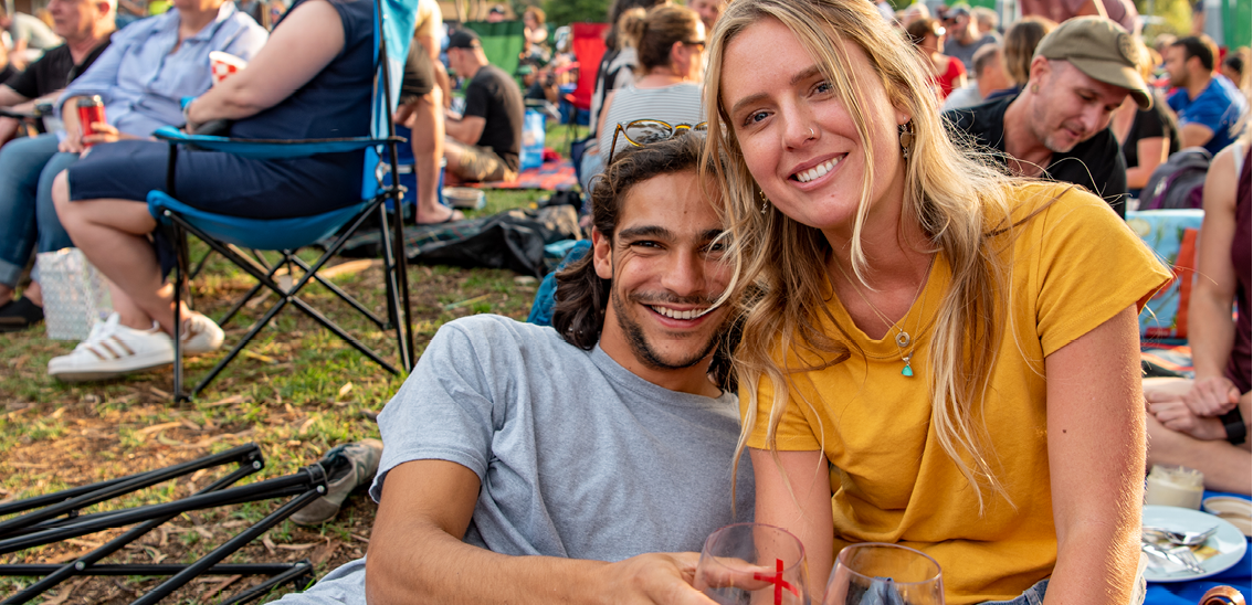 couple at park