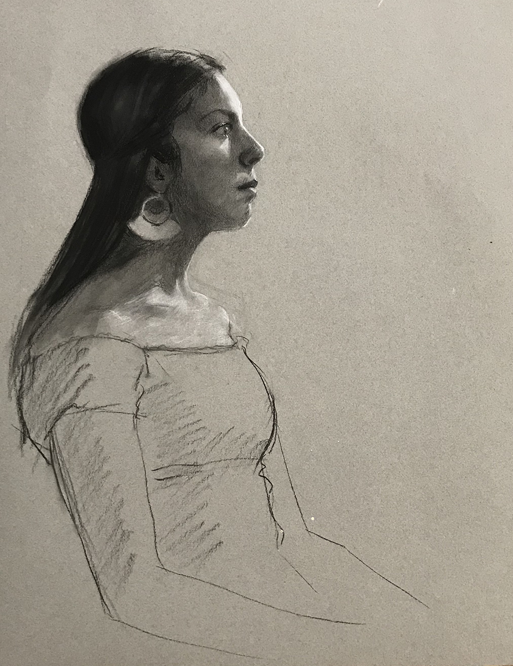Portrait of a young woman