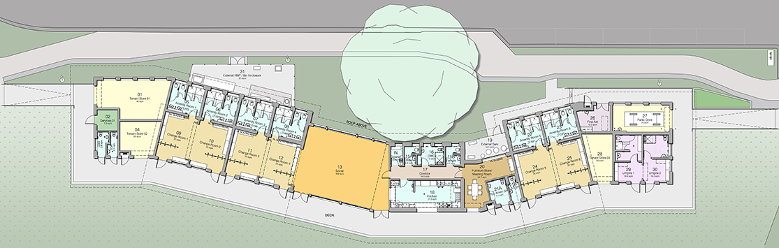 Lord Reserve Pavilion Floor Plan
