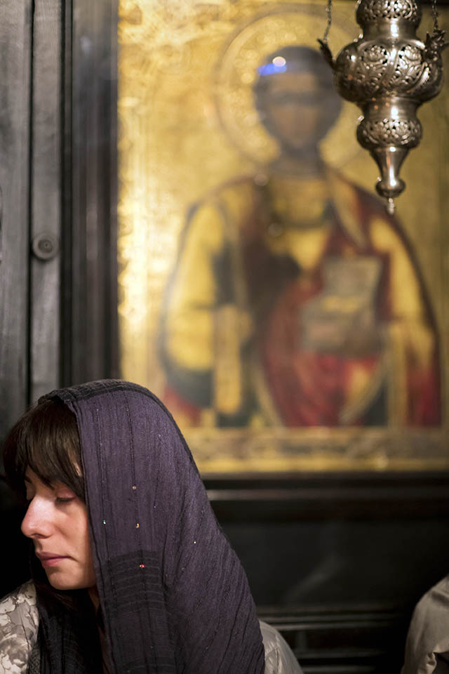 observance of the Orthodox Easter in Tbilisi, Georgia