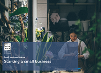Small business finance: Starting a small business