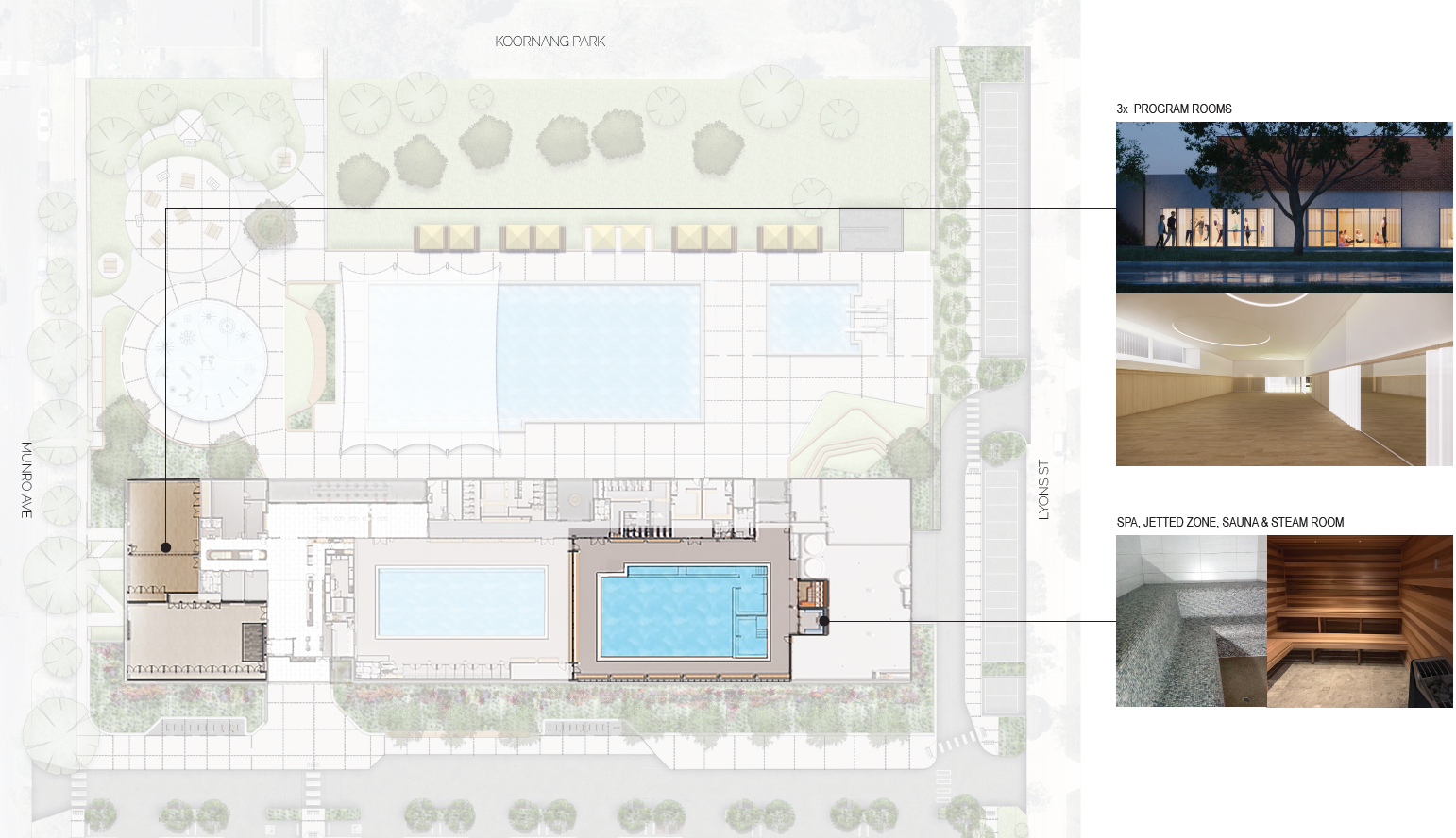 Carnegie Memorial Swimming Pool Health and wellness spaces