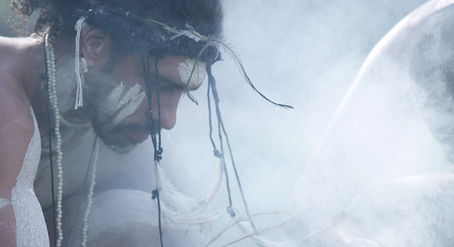 a smoking ceremony