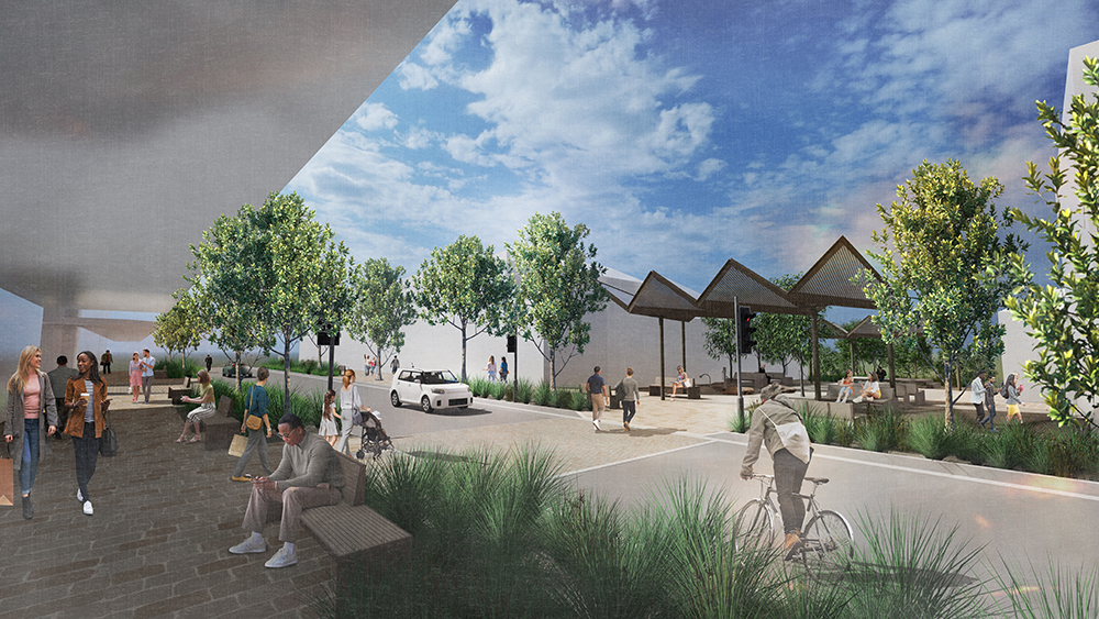 Artist impression Bentleigh Eat Street