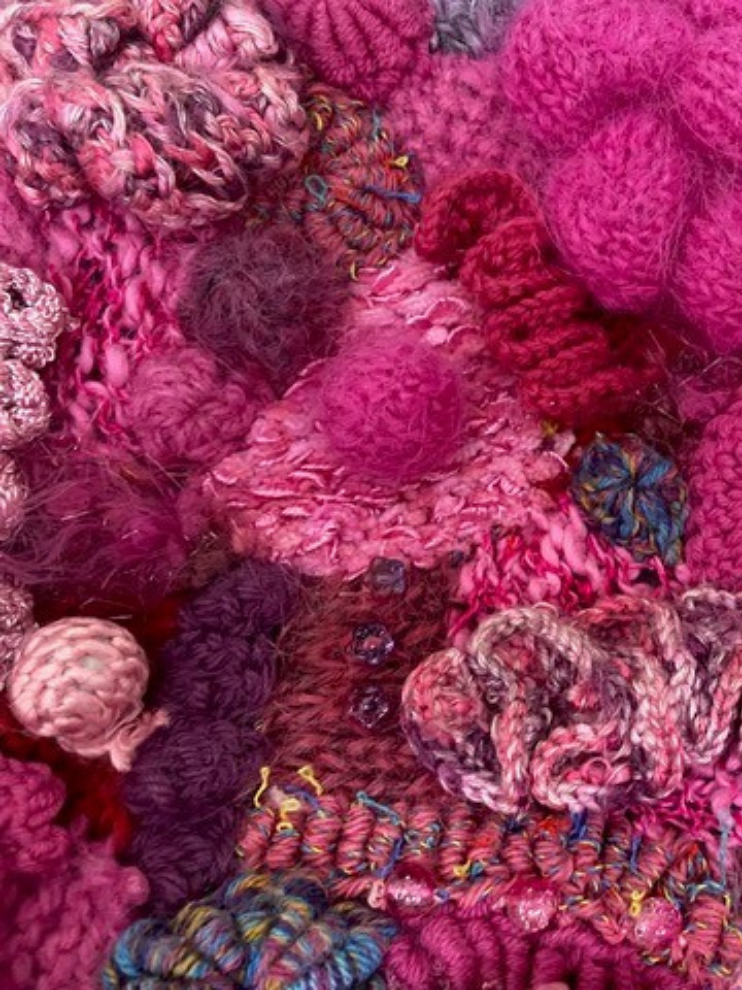 Freeform knitting by Lynne Berry and Margaret Knight