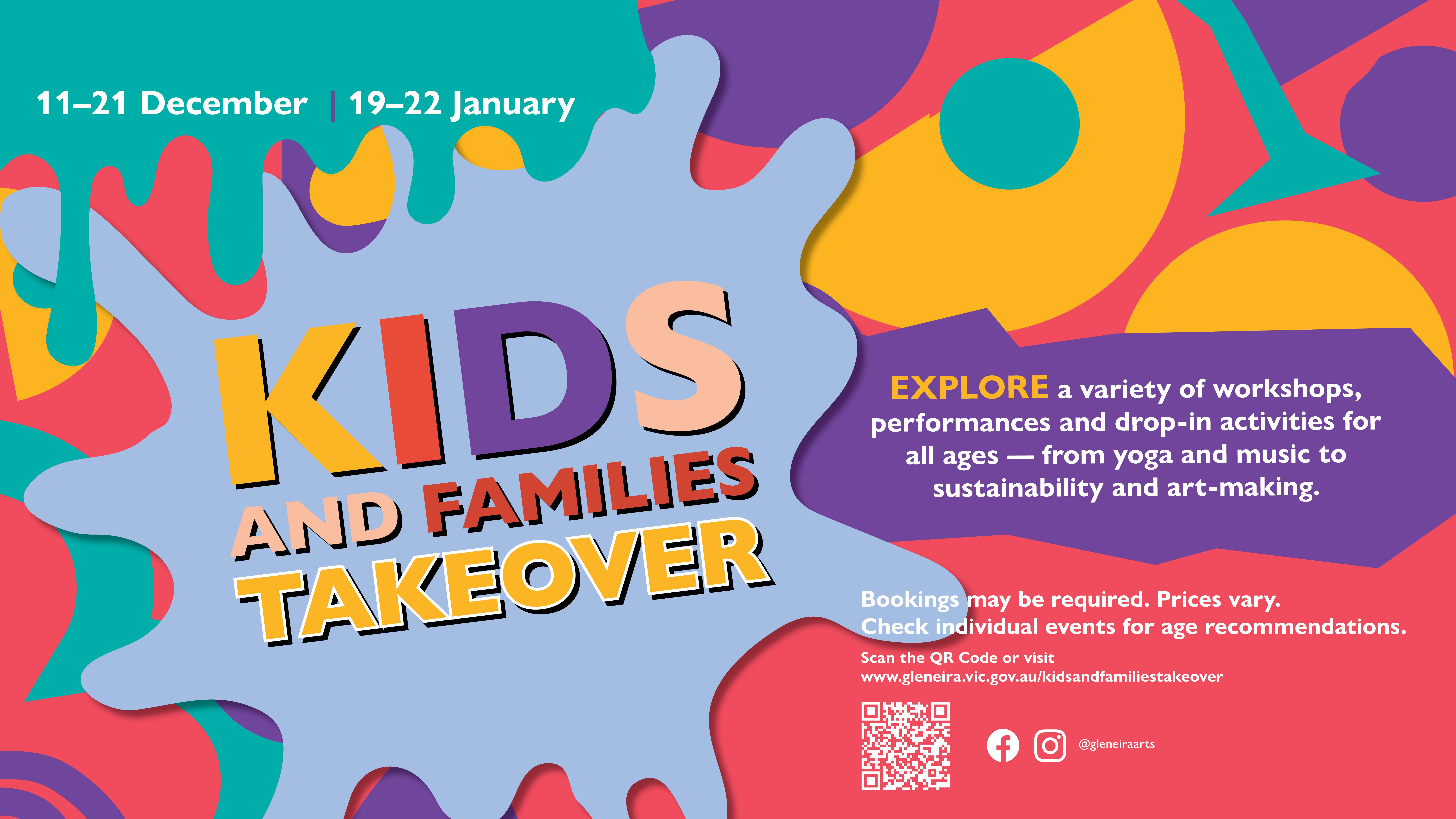 Kids and families takeover the gallery 