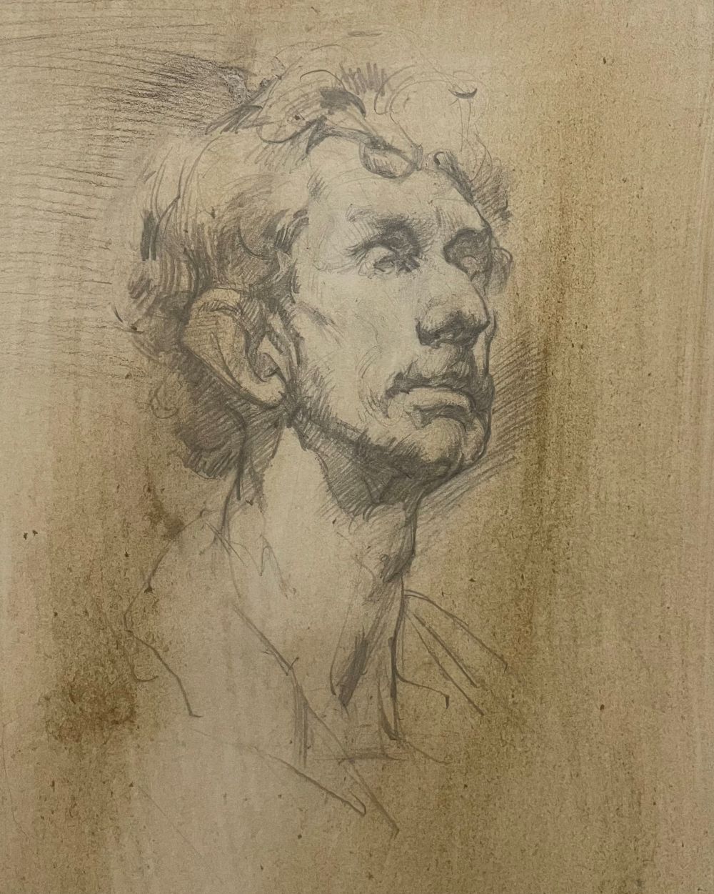 Deevya Desai | Dale | Pencil and conte on paper Winner of 2025 A.M.E Bale Art Prize for works on paper