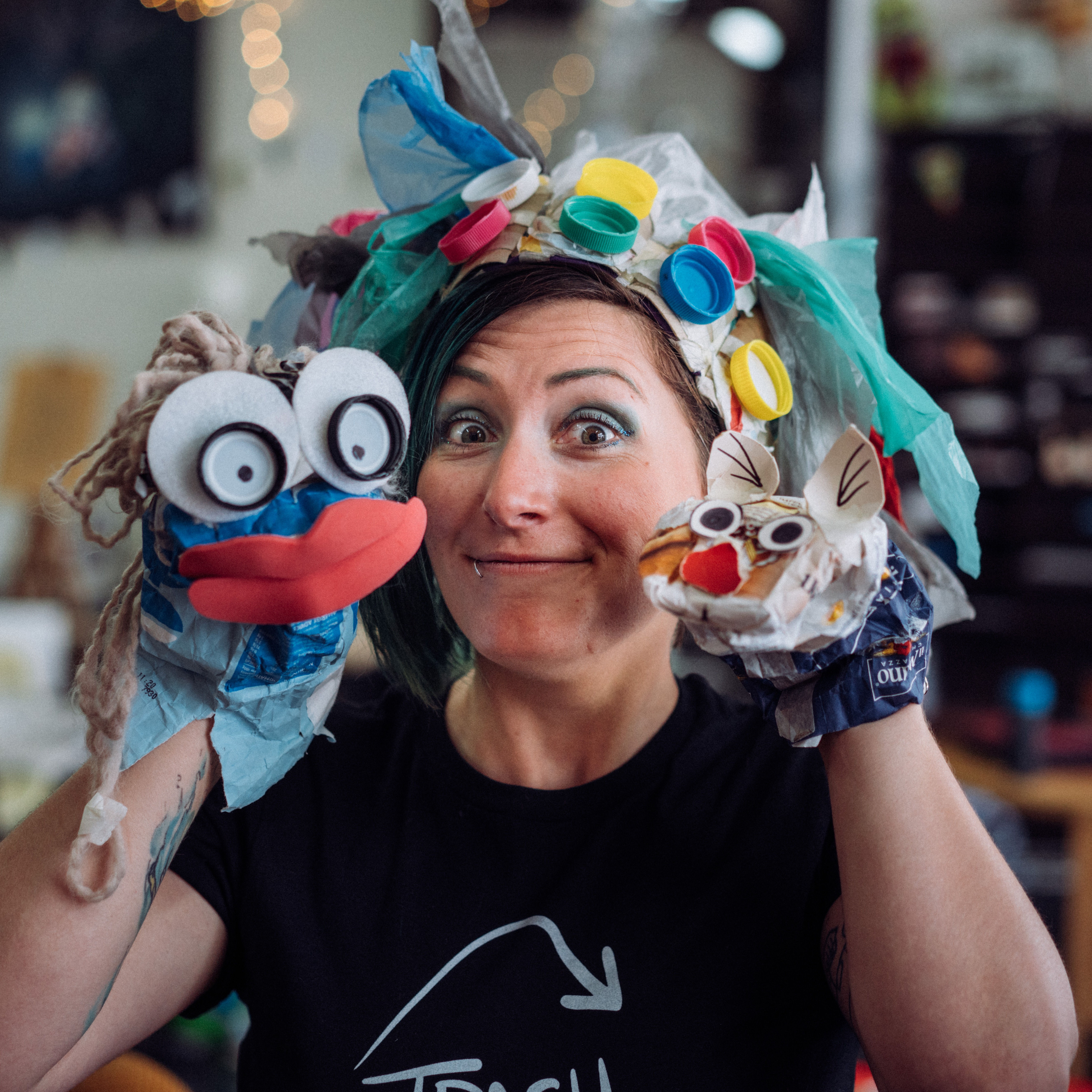 Trash Puppets. Image courtesy Packed House Productions.