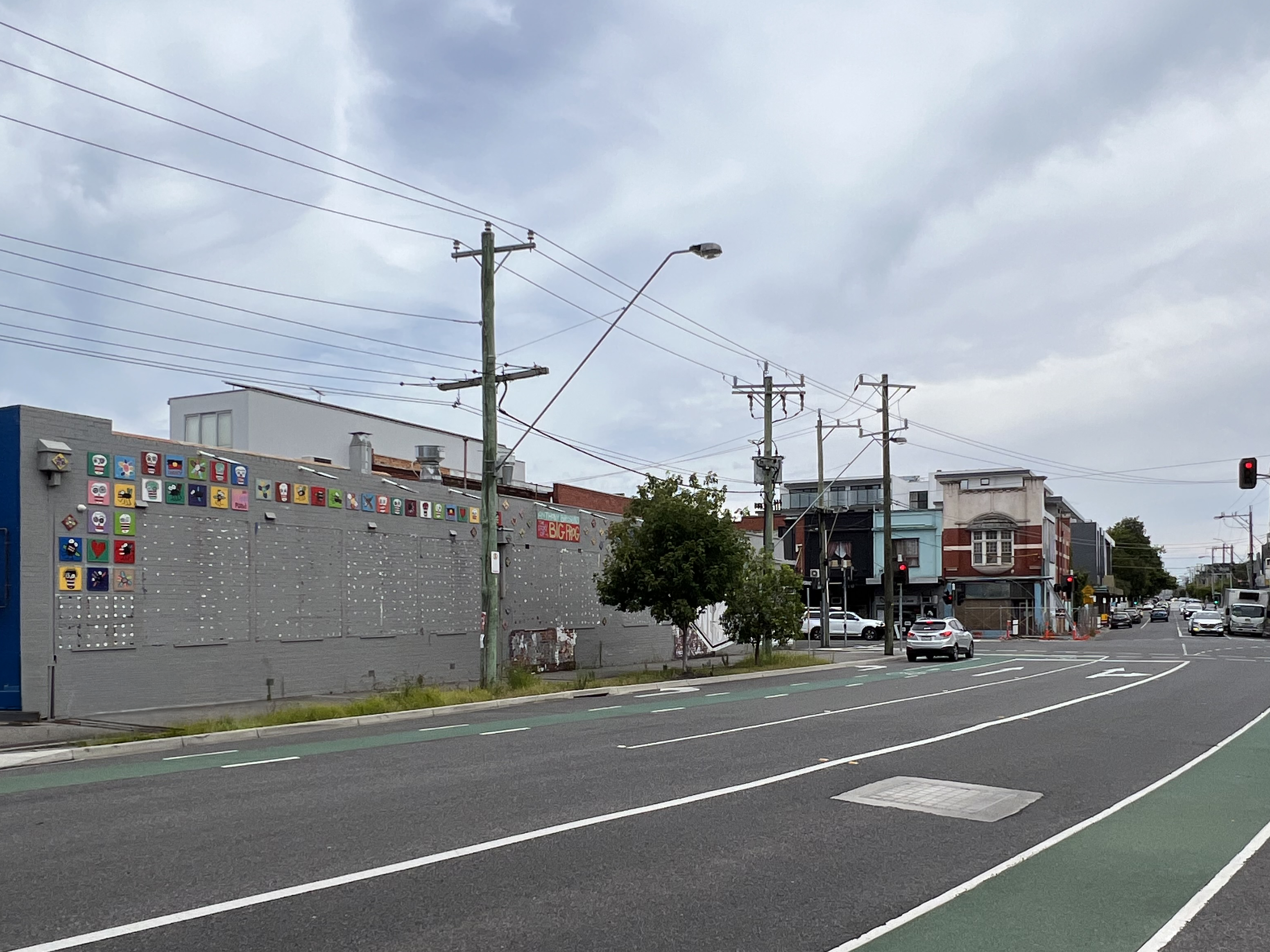 Story of Big Frog mural in Murrumbeena