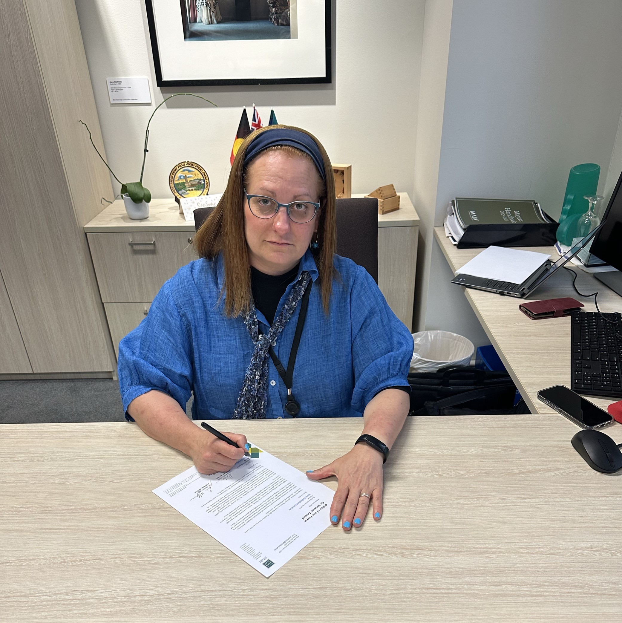 Glen Eira Mayor Cr Simone Zmood in writing to the Premier to express deep concern for community safety