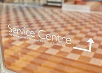 Service Centre Entrance