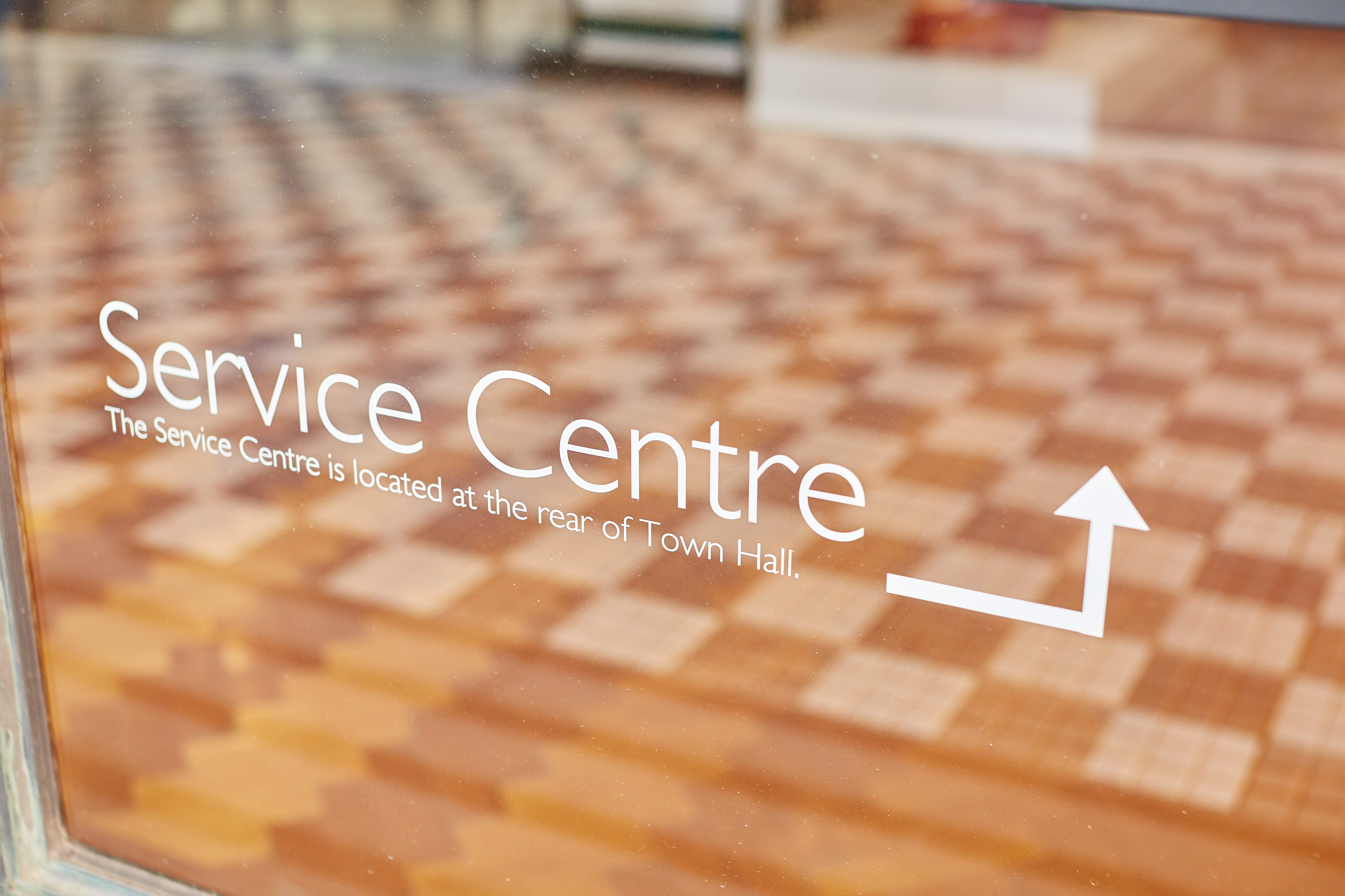 Service Centre Entrance 