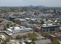 View of Carnegie looking back towards Melbourne