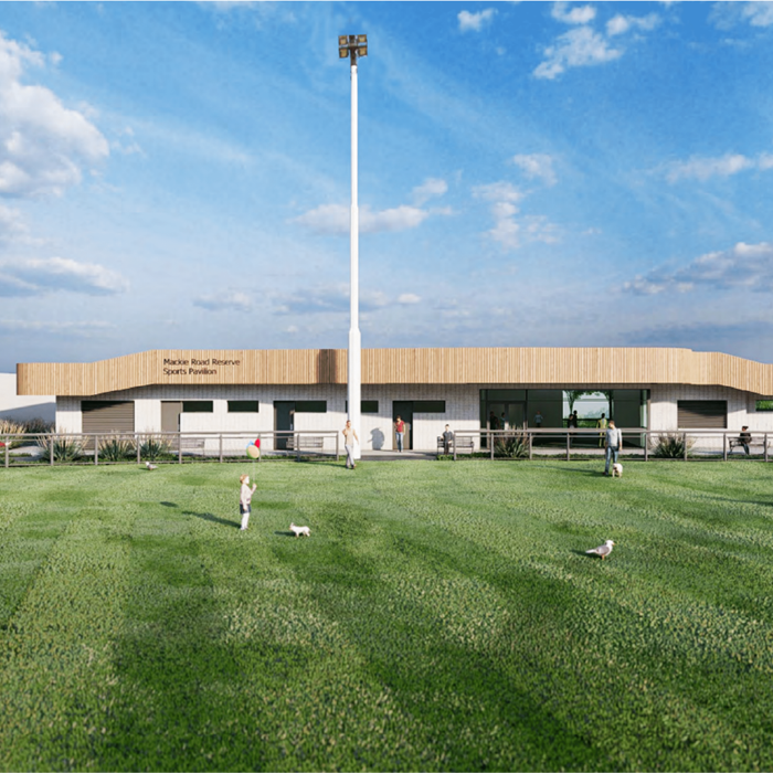 Mackie Road Reserve Pavilion redevelopment Glen Eira City Council