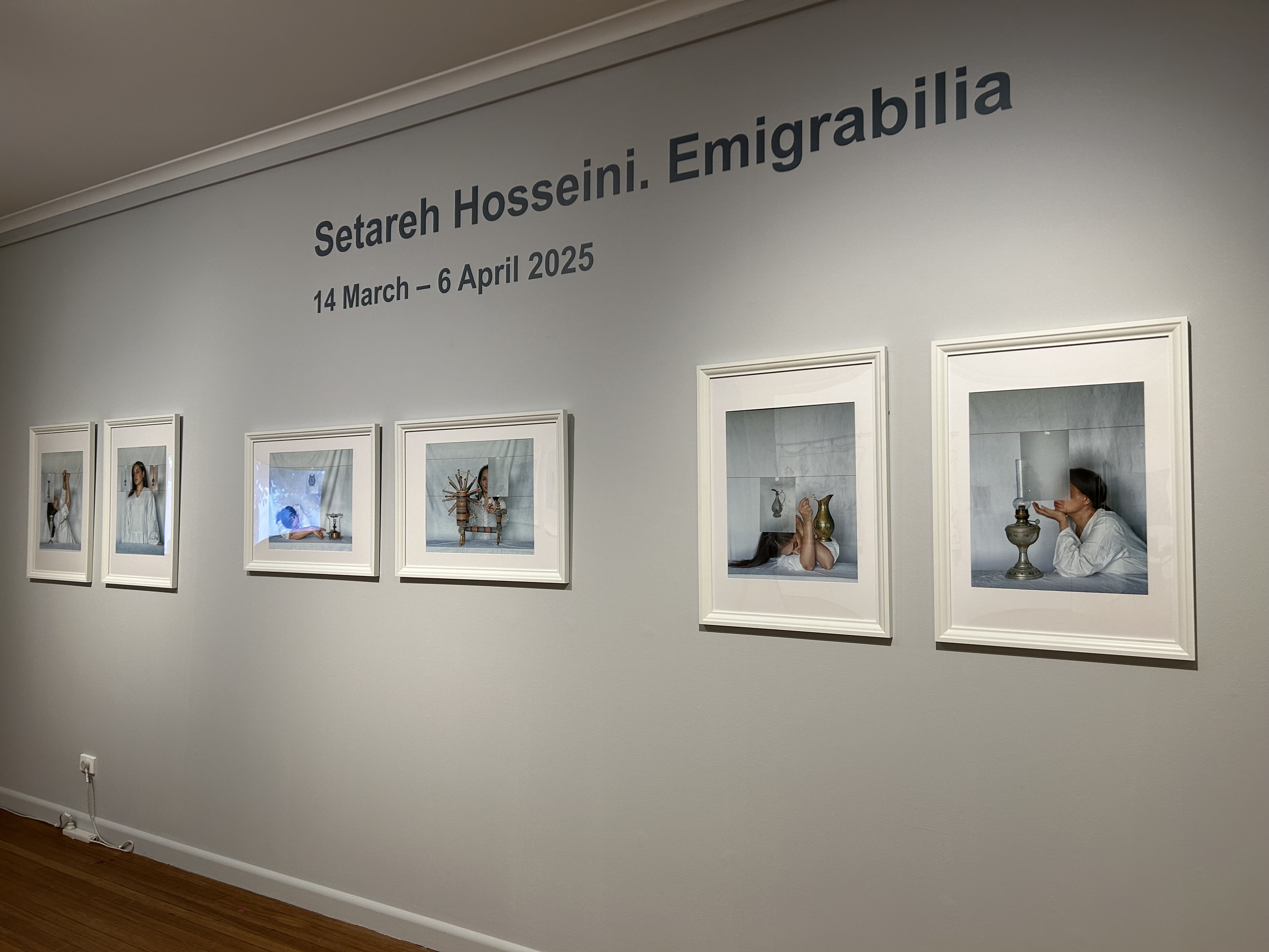 Setareh Hosseini | Emigrabilia | 14 March – 6 April 2025 | Gallery Two